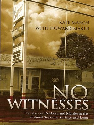 cover image of No Witnesses
